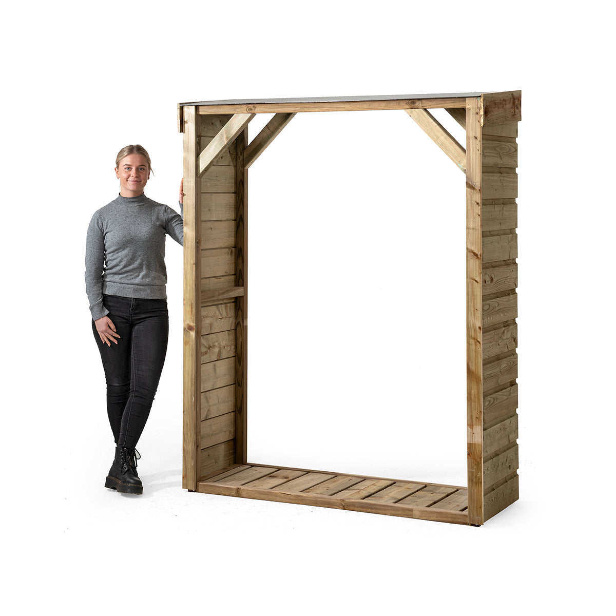 LUTRABOX Houtopslag 185x116x180 cm kopen LUTRABOX Houtopslag 185x116x180 cm kopen