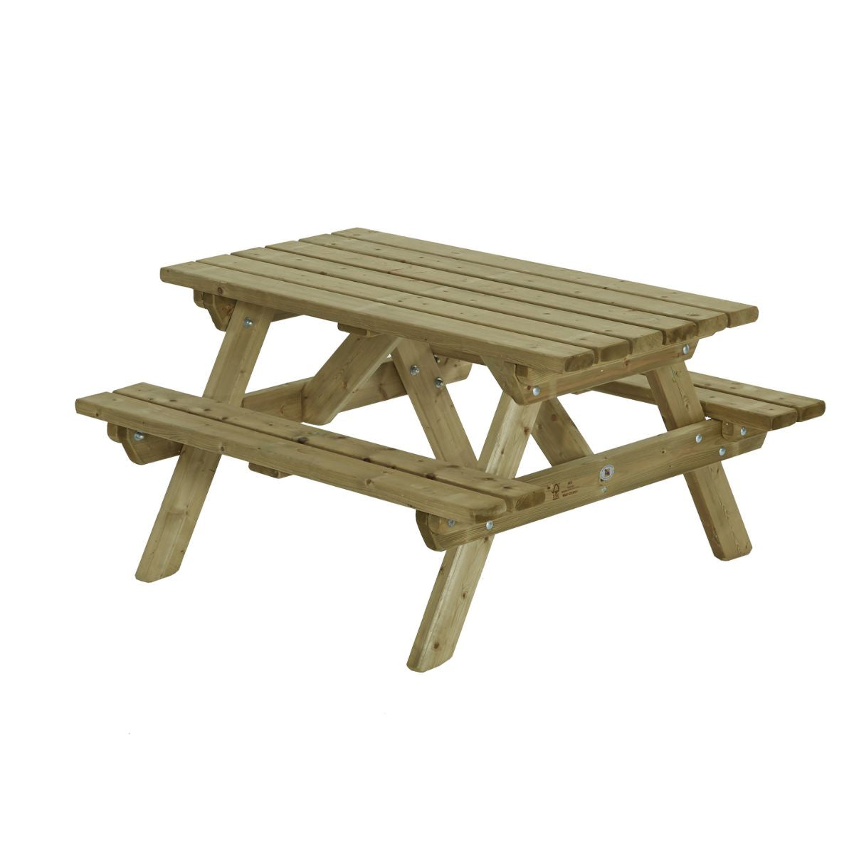 campingtisch levi Kinder-Picknicktisch Levi 120x115cm – Wood Selections