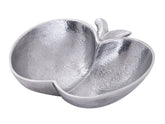 Charlotte - Apfel Schale - or ou argent - aluminium - 30x30x10 cm