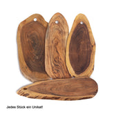 Sophie - assiette plate - bois naturel - bois d'acacia - 30x30cm