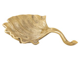 Sophie - Ginkgo décoratif - Aluminium - Or ou Argent - 30x6x25 cm