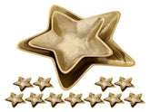 Noah - Bols décoratifs Stern - or ou argent - aluminium - 12x2 pièces