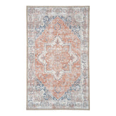 Peters - Paillasson Havana - Orange/Bleu - Chenille Polyester - 50x80 cm