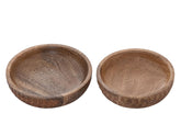 Sophia - Holzschale 2er Set - Bois de manguier - ø15/17cm H4cm