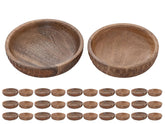 Joseph - Coffret de rangement en bois - bois naturel - 16x 2er Set ø15/17cm