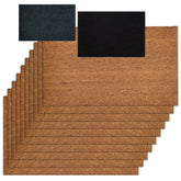 Noah - tapis coco - unicolore - fibres coco - 40x60 cm