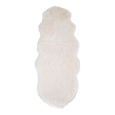 Moore - Peau d'agneau artificielle - Peau d'agneau artificielle - Ivoire - 60x180 cm