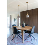 Sophia – Esszimmerstuhl – schwarzes PU – Stahl – 45 x 45 x 90 cm