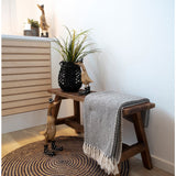 Jansen - Sofa - Teakholz - 90x25xh45 cm