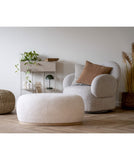 Anderson - Manhattan Pouf - Pouf - Bouclé - 54,5x88,5x36 cm
