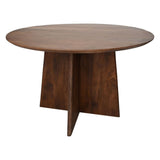 Stralend middelpunt van jouw eetkamer - Ronde Eettafel van Wood Selections.