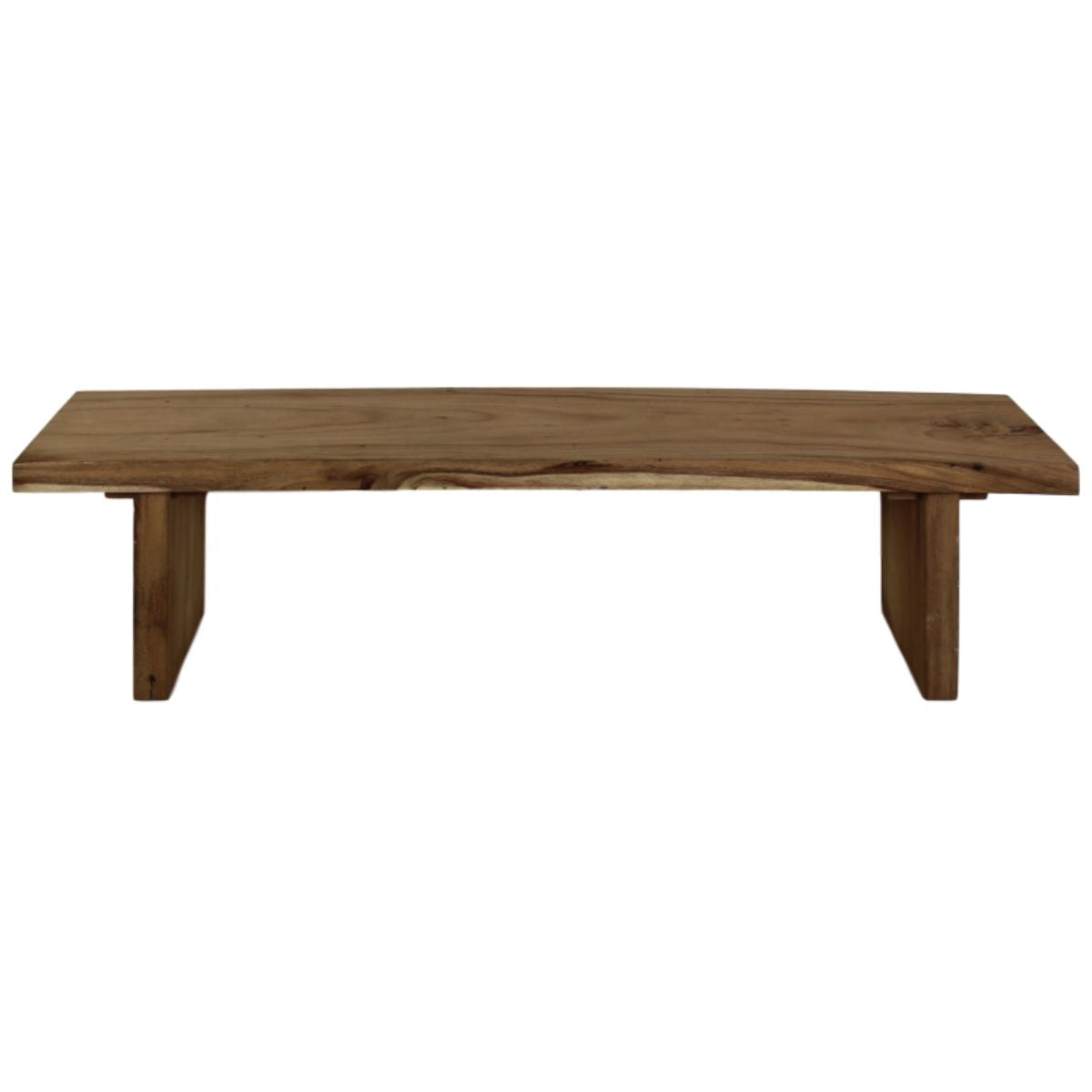 Eetbank van Collection Wood Selections: 180 cm puur munggurhout, ideaal voor gezellige familiemaaltijden of avonden met vrienden.