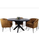 Trendy en duurzaam: Ronde Eettafel past perfect bij elke woonstijl.