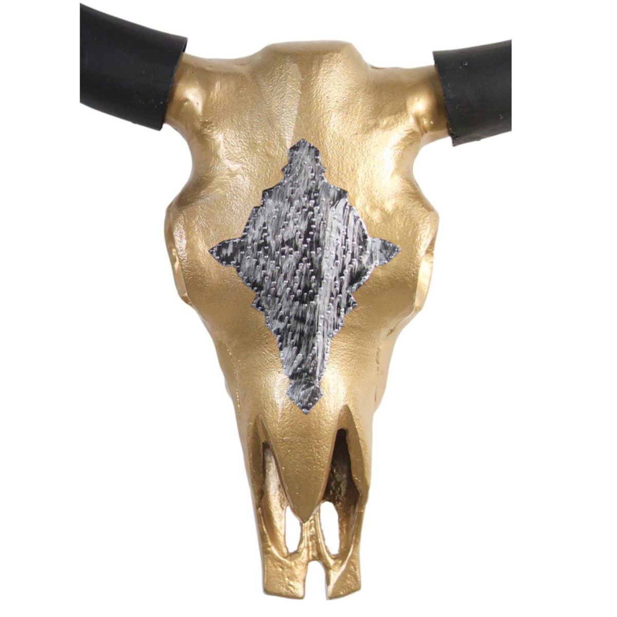 Creëer een wildernissfeer in elke kamer met deze stijlvolle buffelkop.
