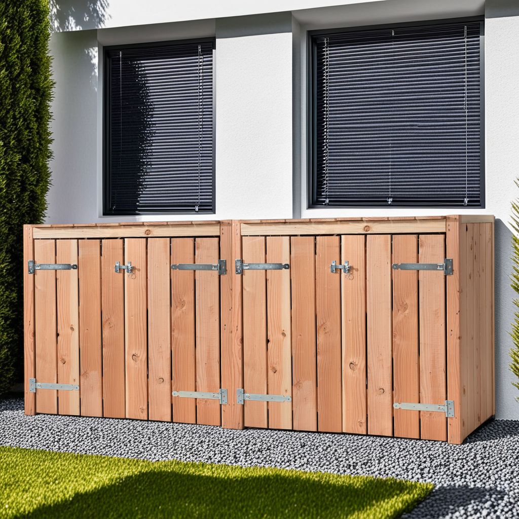 Container Ombouw Lisa | 4 kliko's | Met achterwand