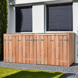 Container Ombouw Lisa | 4 kliko's | Met achterwand