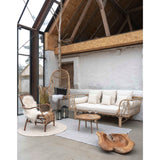 Bakker - Table basse Jammu - Bois de manguier - Naturel - Ø60x35 cm