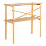 Isabella - Konsolentisch - Natur - Bambus - 83x32x80,5 cm
