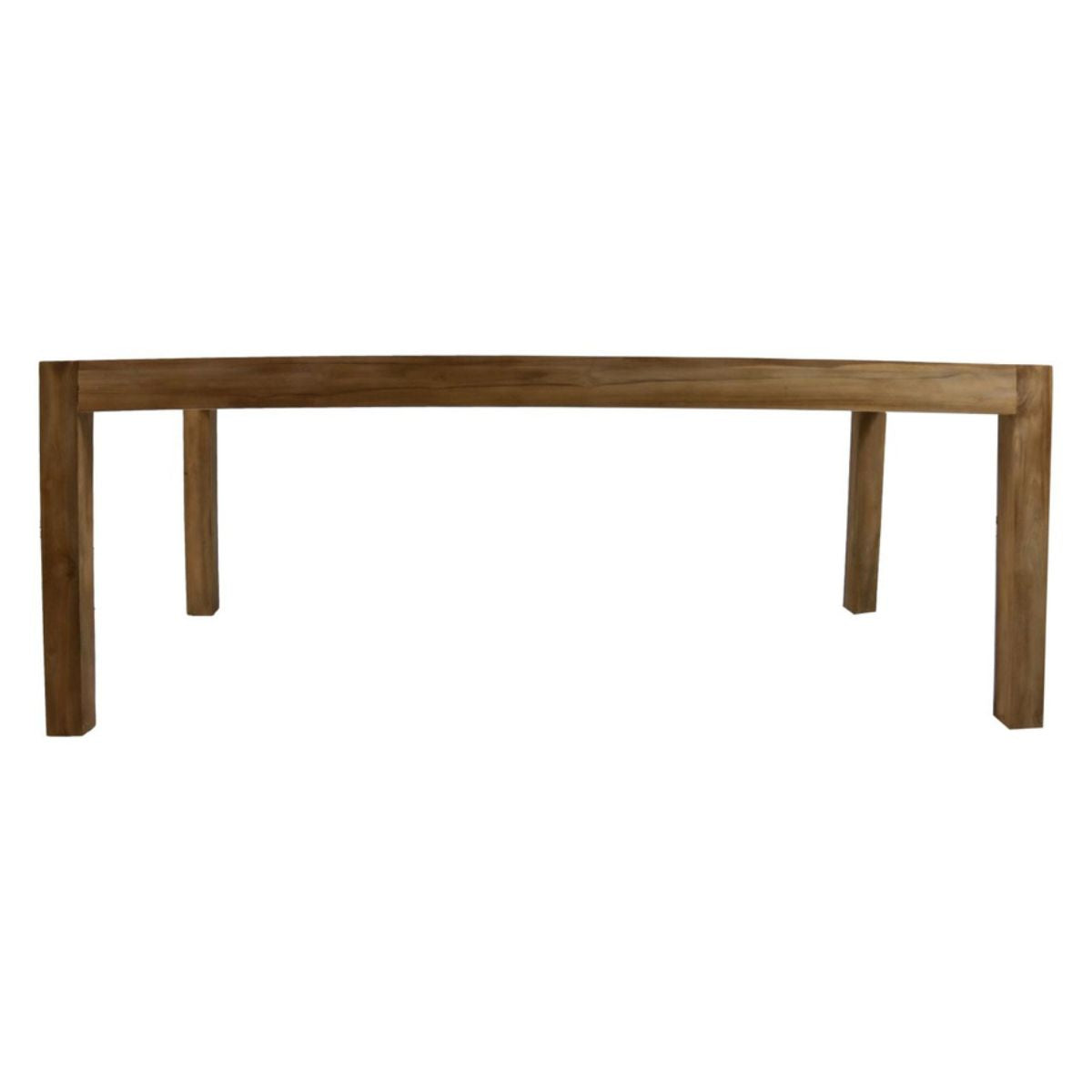 Trendy Tuinmeubel - Ontdek de karaktervolle Teakhouten Tuintafel Aruba, een eigentijdse keuze voor buitenruimtes. Breng stijl en duurzaamheid naar je terras met dit unieke meubelstuk.