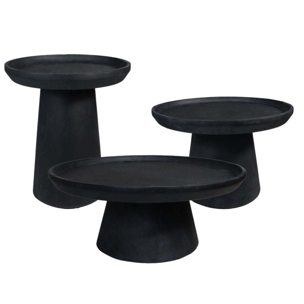 Ervaar de robuuste matte afwerking en het compacte formaat van de Salontafel Drum, waardoor deze geschikt is voor elke woonruimte, groot of klein.