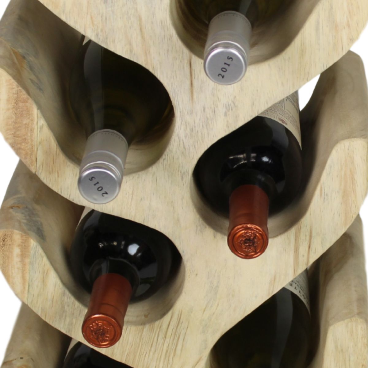 Decoratief pronkstuk voor een elegante presentatie van je wijnverzameling.