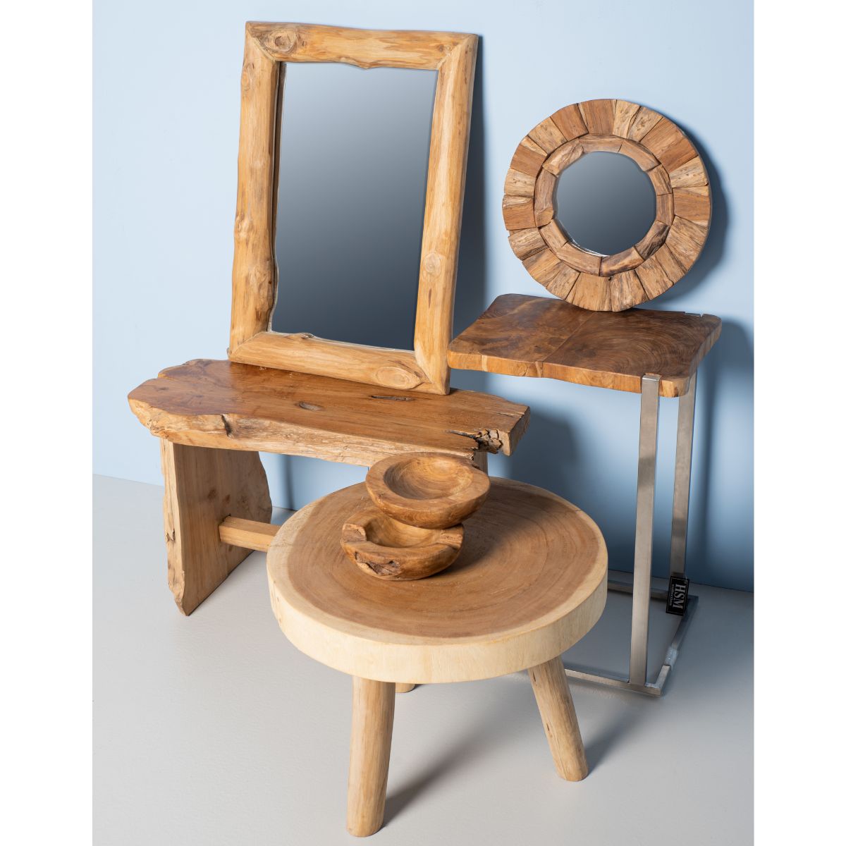 Snelle levering - Binnen 1-3 werkdagen genieten van deze teakhouten fruitschaal.