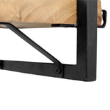 Experimenteer met een eclectische uitstraling door de veelzijdige Levels Wandplank te integreren in je decor, voor een perfecte mix van materialen.