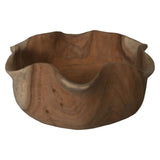 Functionele en mooie ronde schaal - ideaal voor fruit of accessoires met perfecte afmetingen van 40 cm diameter en 17 cm hoogte.