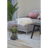 Moore - tapis en peau d'agneau - ivoire - peau d'agneau véritable - 50x85 cm