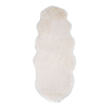 Moore - Peau d'agneau artificielle - Peau d'agneau artificielle - Ivoire - 60x180 cm