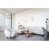 Robinson - Havanna-Teppich - Orange/Blau - Chenille-Polyester - Ø200 cm