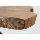 Wood Selections' Salontafel Victoria: Unieke samensmelting van teakhout en stoer metaal.