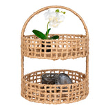 Fox - Anadia Tray - Tablett - Papier und Metall - ø29x39 cm