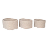 Joseph - manden - beige - katoen - set van 3