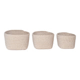 Joseph - manden - beige - katoen - set van 3