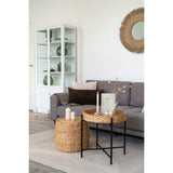 Pêcheur - décoration - beige - ciment - 5,5x5,5x10 cm