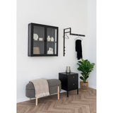 Jones – Kleiderständer – Schwarz – Metall – kompakte Größe