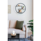 Luuk - teak schaal - naturel - teakhout - Ø20xh8 cm