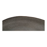 Williams - Mittagsteller - grau/braun - Keramik - ø21 cm, 4er-Set