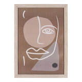 Harris - Ensemble de cadres photo - naturel - MDF et verre - différentes tailles