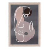 Harris - Ensemble de cadres photo - naturel - MDF et verre - différentes tailles