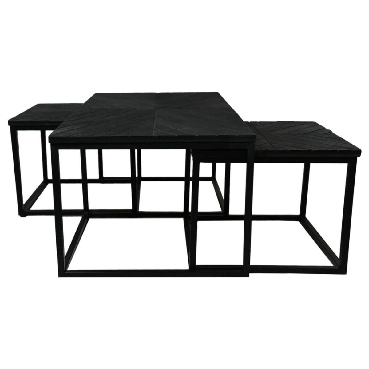 Multifunctionele salontafelset met eigentijdse elegantie, perfect voor je woonkamerupgrade!