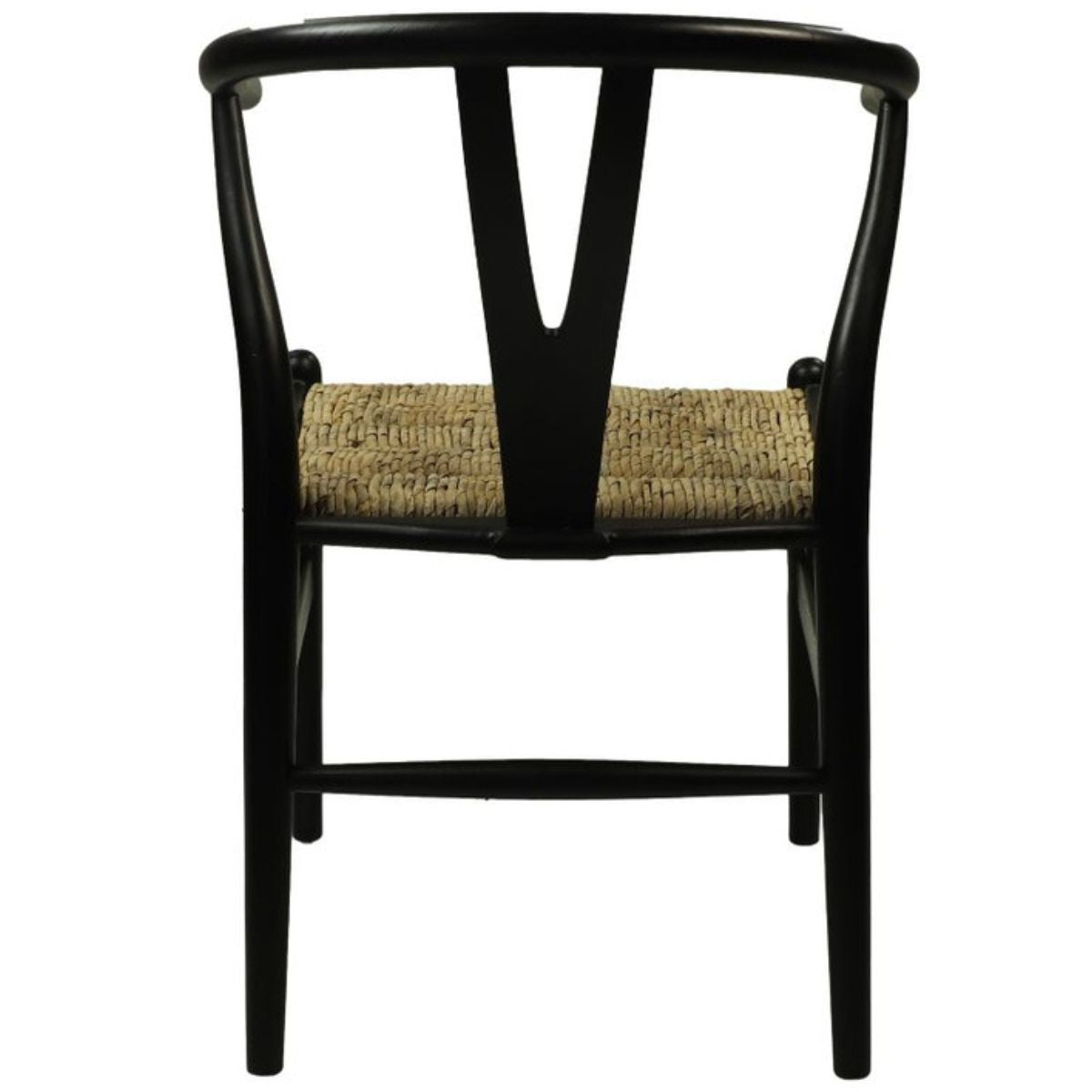 Geniet van sterkte en esthetiek met de prachtige details van Mahoeniehout en bananenblad, waardoor deze stoel een ware eyecatcher is.