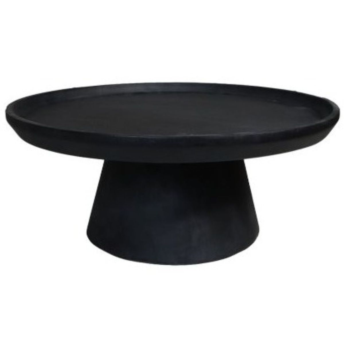 Ontdek de elegantie van de Salontafel Drum - Matt Zwart, een stijlvol meubelstuk dat jouw woonkamer verfraait met zijn tijdloze uitstraling.