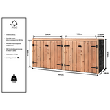 Container Ombouw Janneke | 4 kliko's