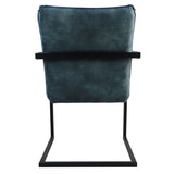 Upgrade je eetruimte met Boston stoelen: 56x68x89 cm, velours adore stof en stevig metaal voor extra duurzaamheid.