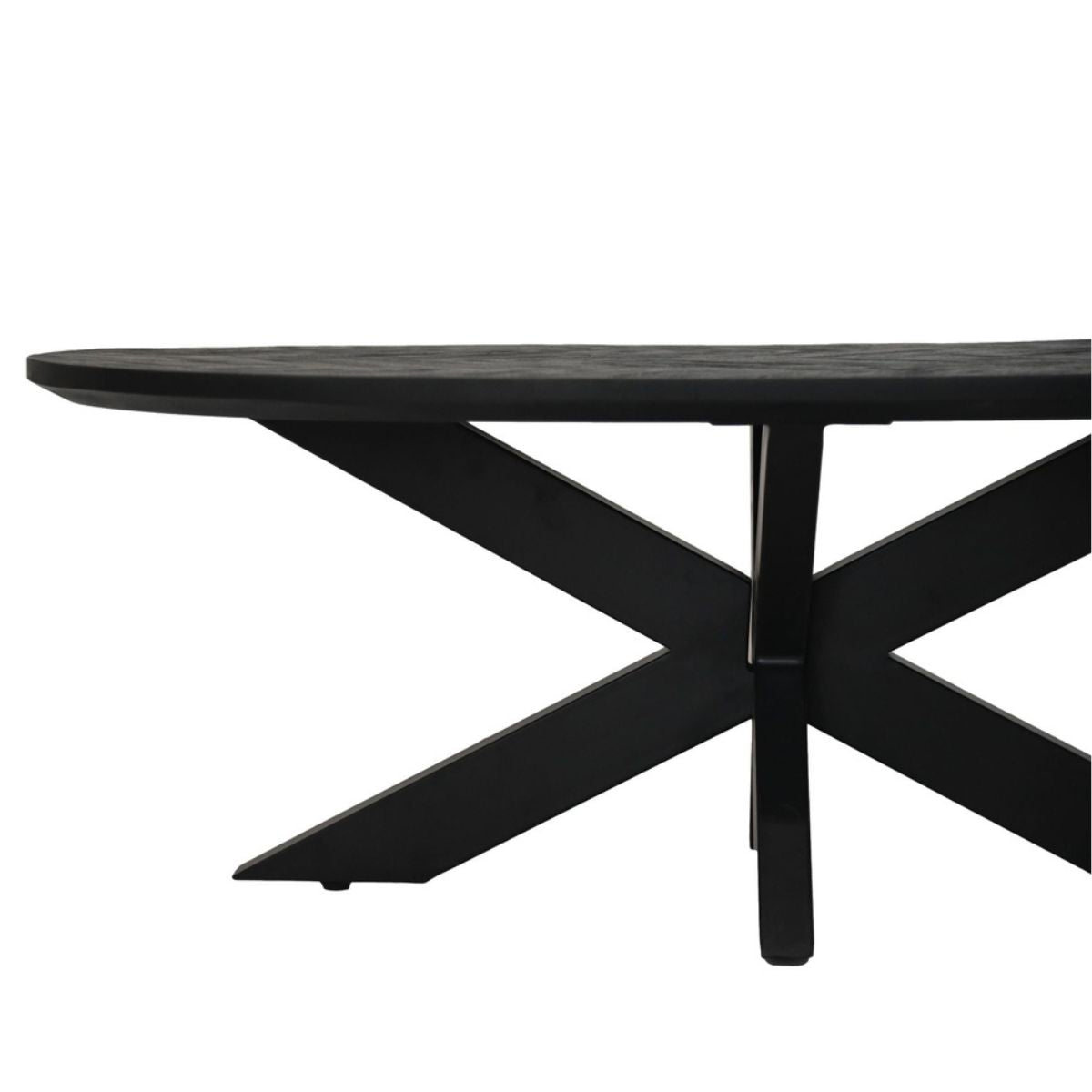 Creëer een trendsettende sfeer met Verona Salontafel - 120x60x44 cm, mangohout/metaal.