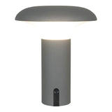 David - Lampe - grau - PP - 1,2 m USB-Ladegerät