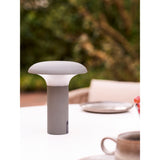 David - Lampe - grau - PP - 1,2 m USB-Ladegerät