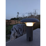 David - Lampe - grau - PP - 1,2 m USB-Ladegerät